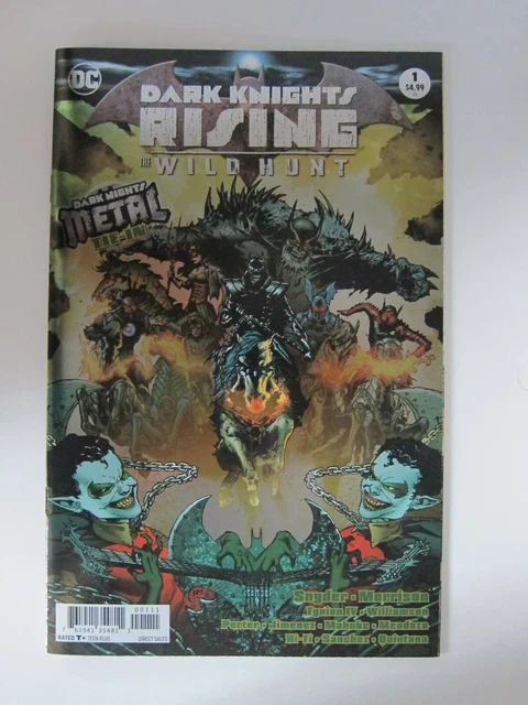 Dark Knights Rising The Wild Hunt #1 Nm- Batman Tynion Foil Cover 2018 Dc Comics