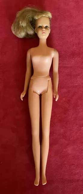 Vintage 1966 Twist N Turn Mattel Barbie Doll  Blonde -  Made In Japan
