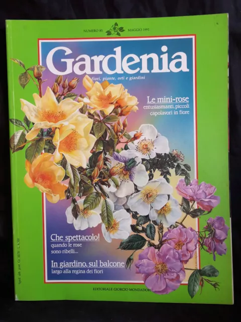 Gardenia Fiori, Piante, Orti E Giardini Nr.85 Anno 1991