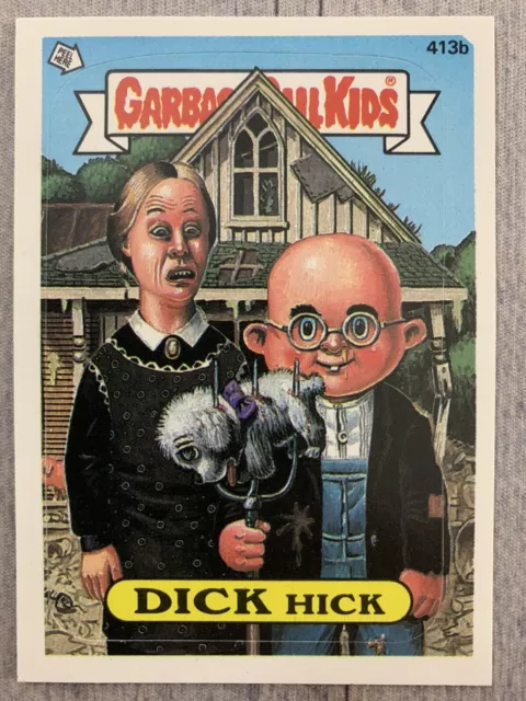 Garbage Pail Kids OS10 GPK 10th Series Dick Hick Card 413b