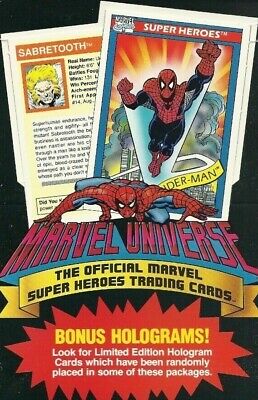 1990 Marvel Universe Series 1 Trading Card Impel U Pick Finish Complete Your Set