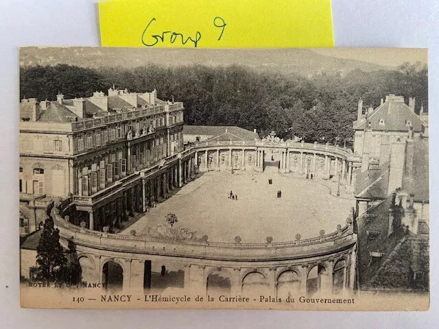 Nancy L'Hemicycle de la Carriere Palais du Governement Postcard