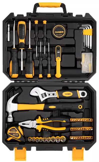 100 Pcs Hand Tool Kit Set Household & Mechanic Workshop Equipment DIY kit - TH