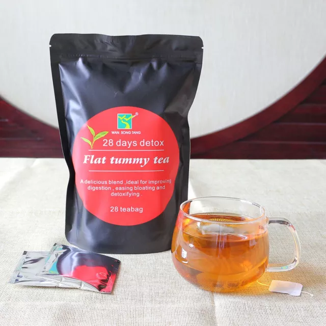 28Tage flacher Bauch Tee Fatburner Abnehmen Produkt Gewichtsverlust Abnehmen Tee
