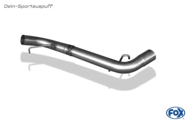 FOX Stainless Steel Silencer/Muffler Pipe Audi 80/90 89 Saloon/Coupe B3