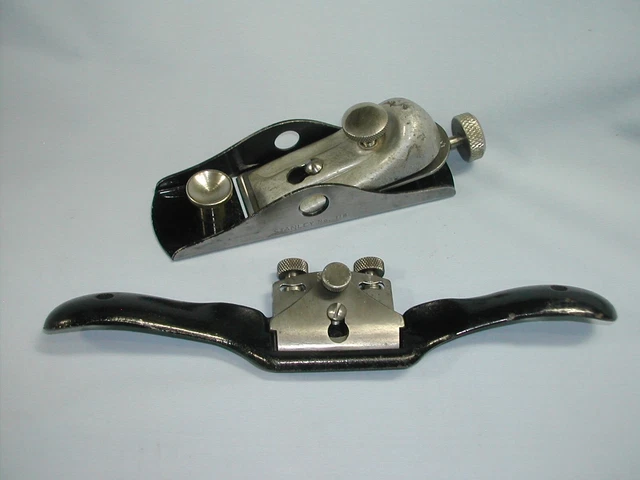 2 Nice Stanley Planes,  No. 151 Adjustable Spoke Shave/ No. 118 Low Angle Block
