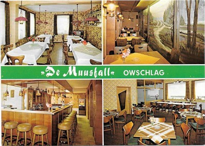 AK OWSCHLAG BEI Rendsburg Schleswig, Gaststätte Pension &quot;De Muusfall