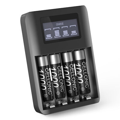 Gigaset 4x Téléphone Fixe sans Fil Batterie 1000mAh pour Siemens Gigaset S810 Uvm 