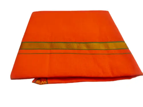 New Pure Cotton L Male / Female Lungi / Dhoti Traditional Gift Item From Banaras