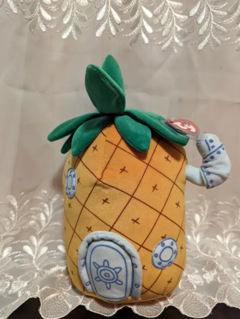 Ty Beanie Buddy - Pineapple House From Spongebob SquarePants The Tv Show - Mint