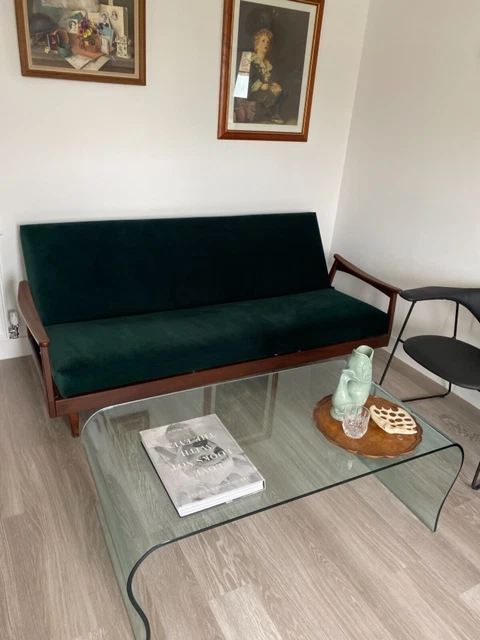 Mid 20th Century Guy Rogers Teak 3 Seater Sofa