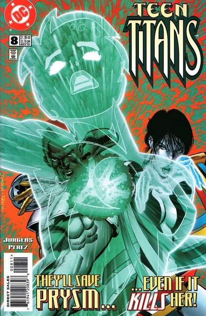 Vintage DC Comics Teen Titans Comic Book Issue #8 (2nd Series, 1996) High Grade