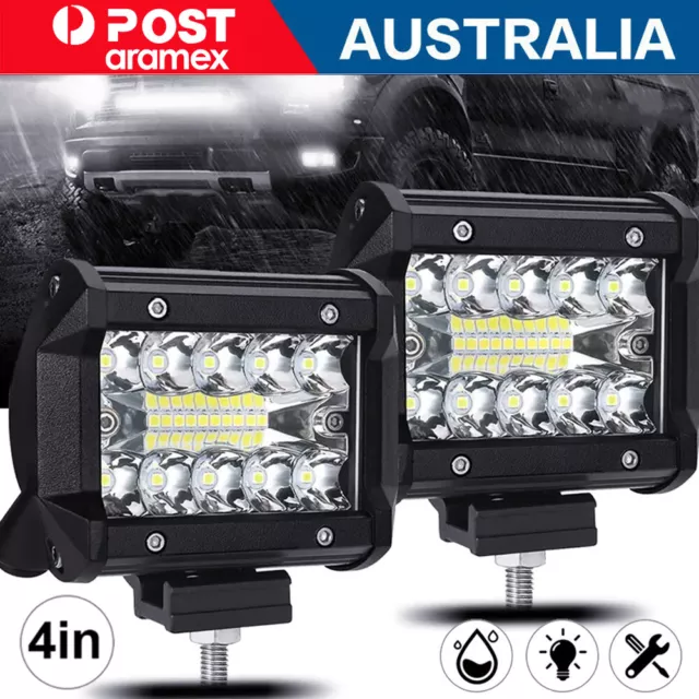 LED Work Light Bar Flood Spot Lights Driving Lamp Offroad Car Truck SUV 12V 24V