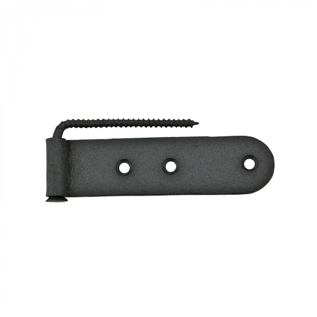 Shutter Strap Hinge Black Steel Galvanized  | Renovator's Supply