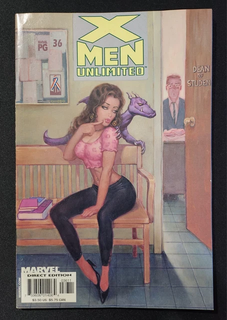 X-Men Unlimited 36 - Chiodo Kitty Pryde Cover Marvel (2002)