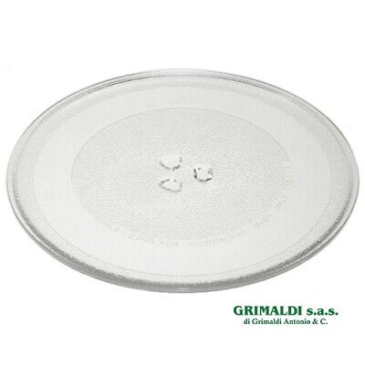 PIATTO VETRO GIREVOLE FORNO MICROONDE UNIVERSAL Ø 255 mm 