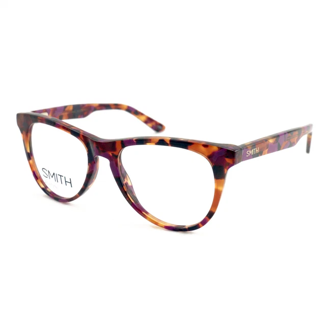 Smith Optics Womens Eyeglasses Violet Havana Oval Lynden 0TL4 49 17 135 Oval