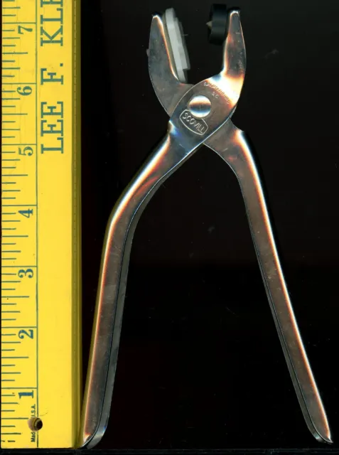 Vintage Sewing Scovill Rivet Punch Grommet Pliers - Made in Spartansburg, SC
