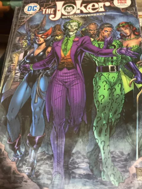 The Joker 80th Anniversary 100 Page Spectacular DC 1 1970s Variant by Jim Lee