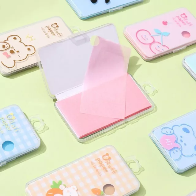 Film Oil Blotting Paper Face Oil Blotting Sheets Facial Oil Absorbing Paper