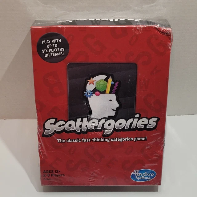 Hasbro gaming scattergories new table top game board game 2 83