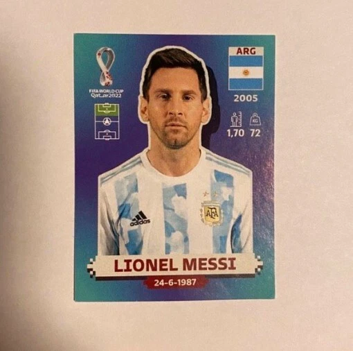 Panini WM 2022 FIFA World Cup Qatar / ARG20	Lionel Messi / Einzelsticker