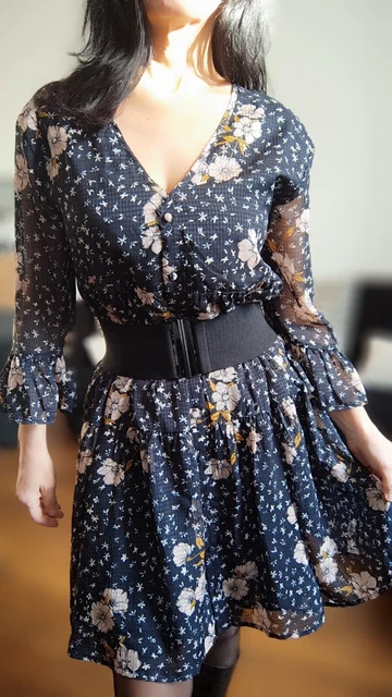 Robe La Mode Est à Vous LMV Modèle Deep - Marine Taille 36/38 - Neuf Avec étiquette