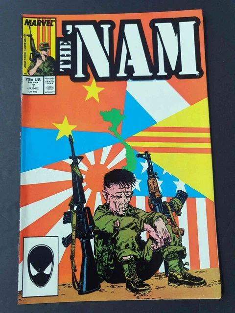 Nam #7  Marvel Comics 1987 Vf