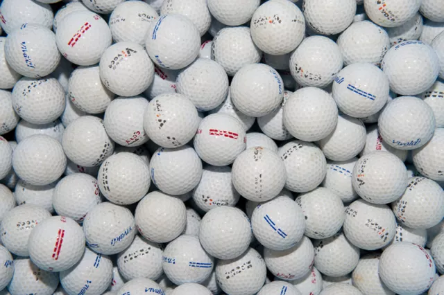 100 Range Golf Balls C Grade Practice Golf Balls