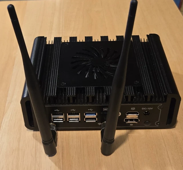 INTEL-N150 MINI-PC, 8G DDR5, 256G NVMe, 3x2.5G LAN, 2x10G SFP+ sockets ...