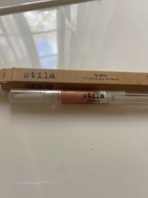 Stila Lip Glaze in shade VANILLA 0.05 fl oz/1.5mL NIB