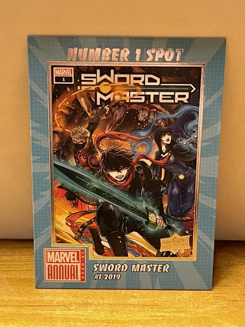 2020-21 Marvel Annual Number 1 Spot - N1S-4 Sword Master (2019) #1