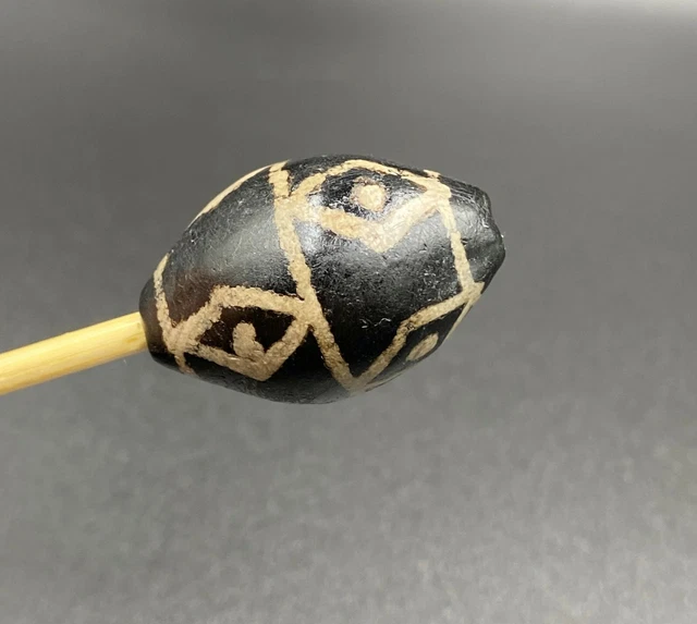 Phum Dzi Pyu Culture Old Antique South East Asian Jewelry Necklace Antique Bead