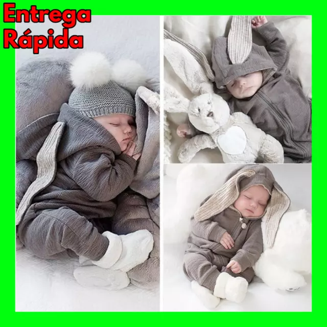 VÊTEMENTS BÉBÉ NOUVEAU-NÉ bébé fille ensembles laine épais singes pour  froid EUR 21,62 - PicClick FR