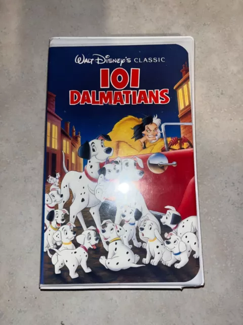 Walt Disney Classic 101 Dalmatians Black Diamond VHS