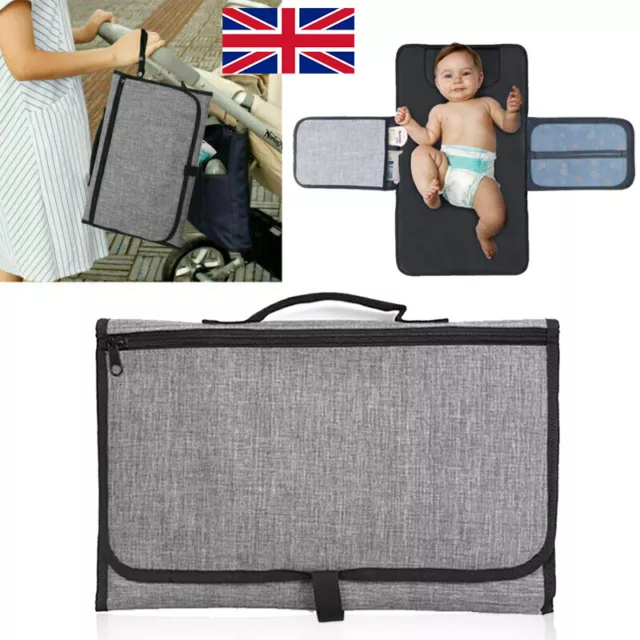 Washable Baby Waterproof Nappy Diaper Pad Travel Portable Foldable Changing Mat