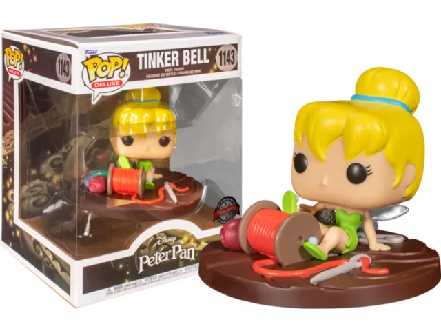 Figurine - Pop! Disney - Peter Pan - Deluxe Tinker Bell / Fée Clochette - N° 114