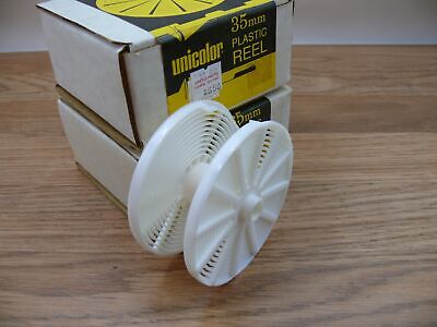 Unicolor 35mm plastic reel. Lot of 2.  NIB. Old discontinued inventory.