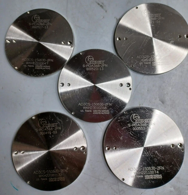 Lot of 5 Kinik Pad Conditioners S-PDA368-2FN, S-DiaGrid