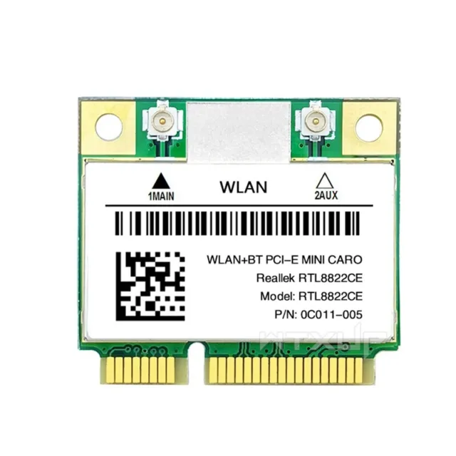 RTL8822CE 1200Mbps 2.4G/5Ghz 802.11AC WiFi Carte RéSeau  PCIe Bluetooth 5.03627