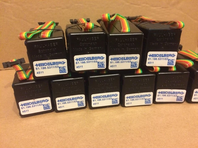 10 x motore chiavi a inchiostro per presse da stampa Heidelberg SM102 SM74 MO Harris M1000