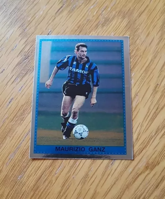 Panini Calciatori 1992-93 Il Magnifico Foil Sticker #16 Maurizio Ganz Atalanta