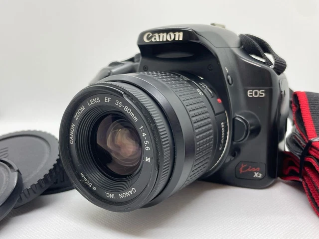 Canon EF80-200mm & EF35-80mm ダブルレンズセット Canon Kiss X2 ダブルレンズキット EF35-80 EF80-200