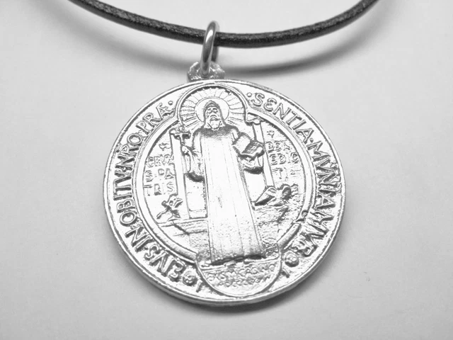 Medaglia Di San Benedetto In Argento