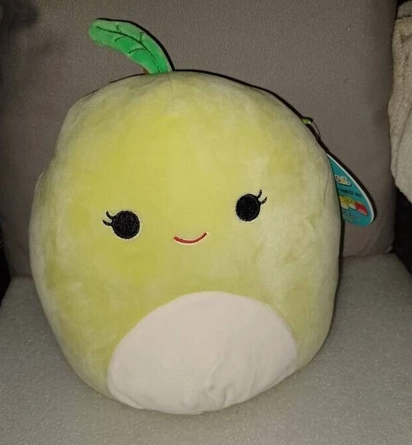 Gabe 8" squishmallow eight inch 2021 nwt new plush fruit green apple tag
