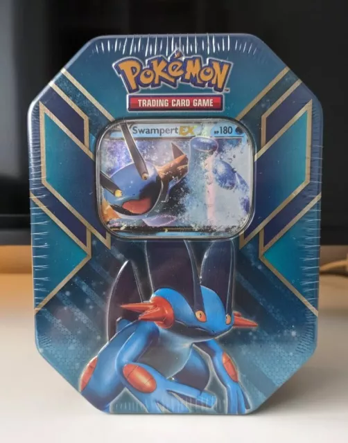 Swampert Ex Hoenn Power Tin - Pokemon Tcg - New / Sealed