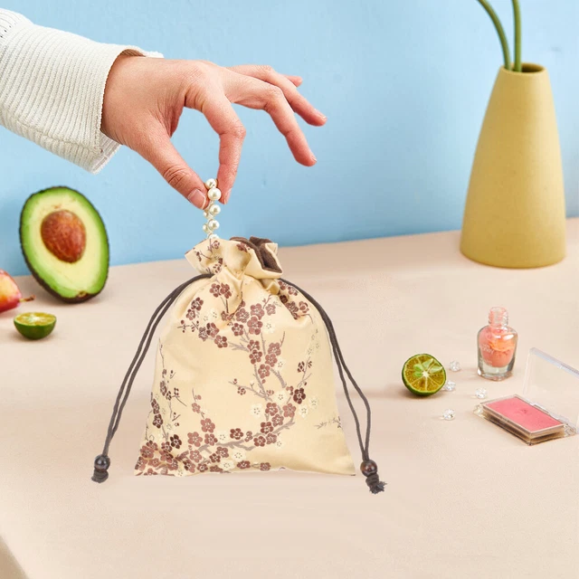 24 Borsine In Raso Con Coulisse Per Gioielli - Sacchetti Regalo Piccoli Con Ricamo Cinese - Foto 7