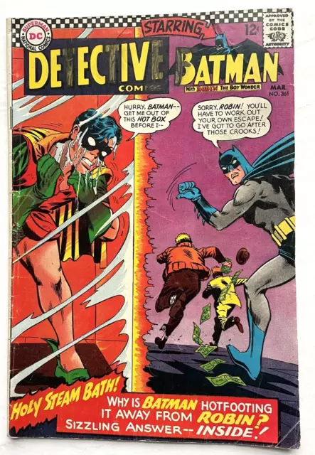 Dc Comics Detective Comics # 361 1967 Silver Age Comic Book Batman Infantino