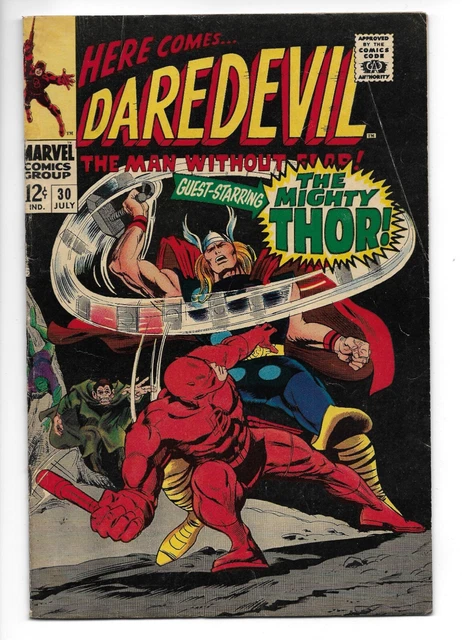 Daredevil # 30 July 1967, The Mighty Thor! Stan Lee And Gene Colan