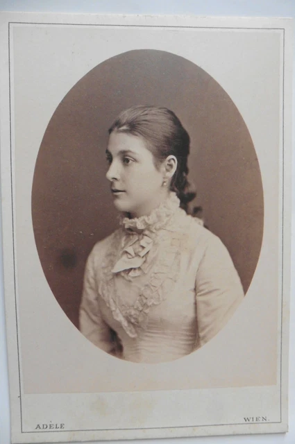 Photo CDV Format Cabinet Card Du Prince Arthur D'Angleterre, Duc De Connaught - époque Avant 1900, Sépia